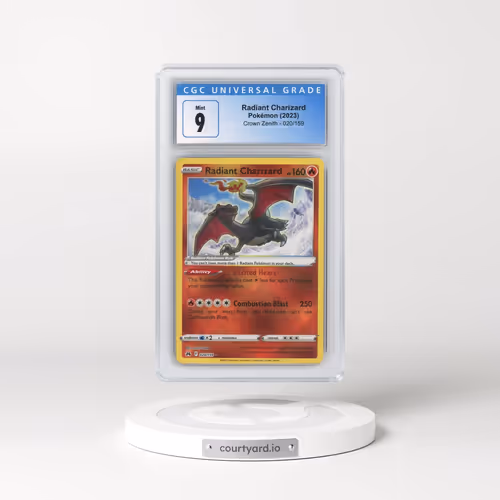 2023 Crown Zenith #020/159 Radiant Charizard - Holo (CGC 9 MINT)