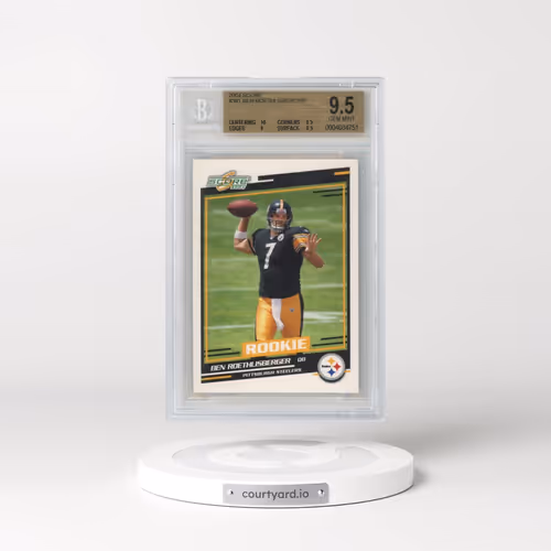 2004 Score #381 Ben Roethlisberger (BGS 9.5 GEM MINT)