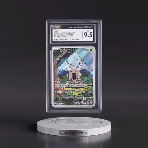 2024 Pokémon Sv5a-Crimson Haze #067 Pinsir - Art Rare (CGC 9.5 MINT+)