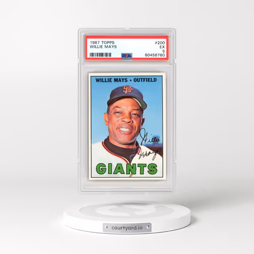 1967 Topps #200 Willie Mays (PSA 5 EX)