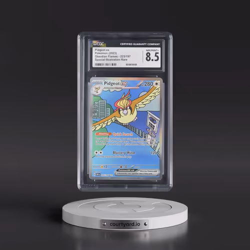 2023 Obsidian Flames - OBF EN #225/197 Pidgeot ex - Special Illustration Rare (Holo) (CGC 8.5 NM-MT+