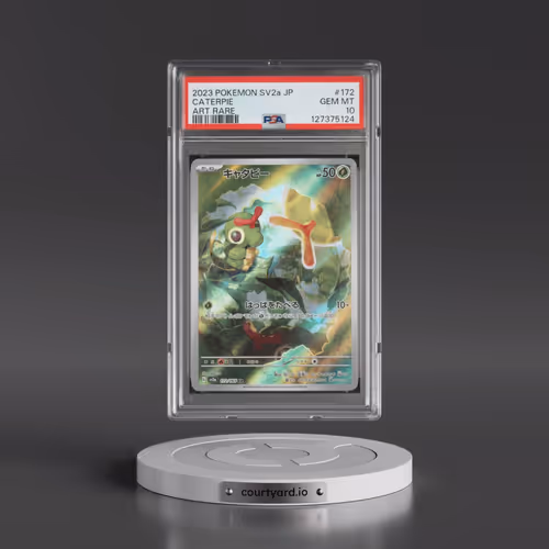 2023 Pokémon Sv2a-Pokemon 151 #172 Caterpie - Art Rare (PSA 10 GEM MINT)
