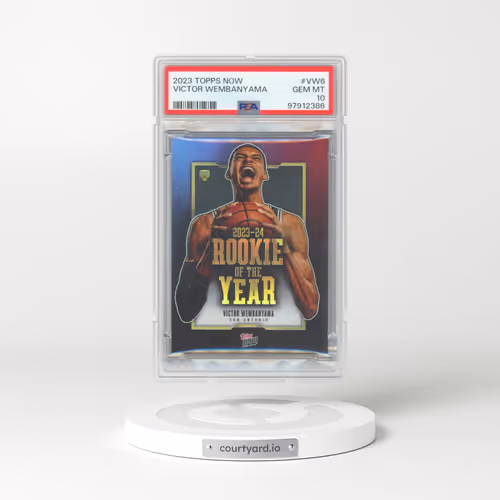2023 Topps Now #VW6 Victor Wembanyama (PSA 10 GEM MINT)