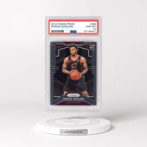 2019 Panini Prizm #288 Darius Garland (PSA 10 GEM MINT)