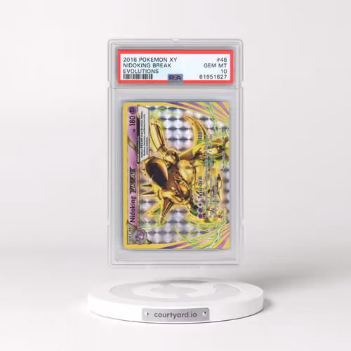2016 Pokémon XY Evolutions #46 Nidoking Break (PSA 10 GEM MINT)