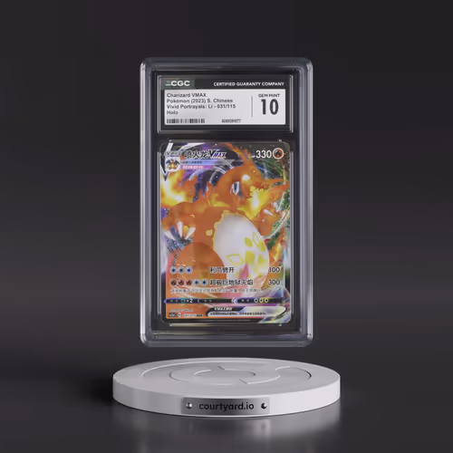 2023 Vivid Portrayals: Li - Simplified #031/115 Charizard VMAX - Holo (CGC 10 GEM MINT)