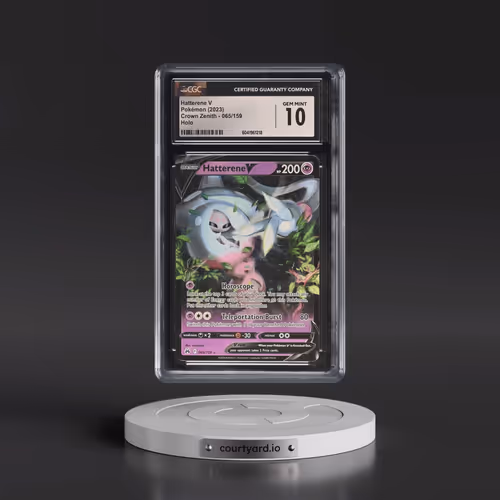 2023 Crown Zenith #065/159 Hatterene V - Holo (CGC 10 GEM MINT)