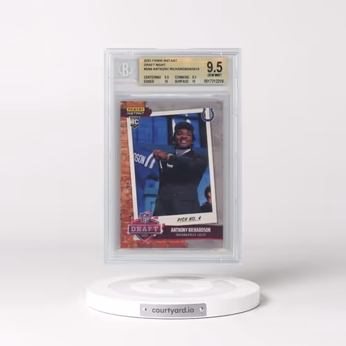 2023 Panini Instant NFL Draft Night #DN4 Anthony Richardson (BGS 9.5 GEM MINT)
