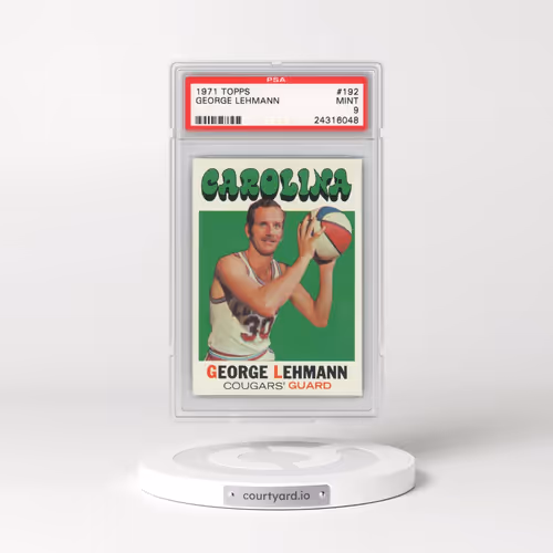 1971 Topps #192 George Lehmann (PSA 9 MINT)