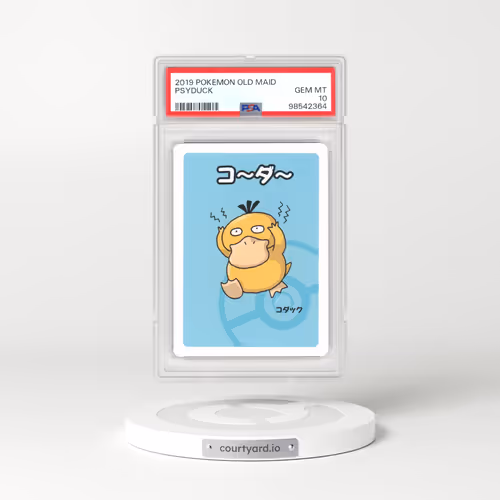 2019 Pokémon Old Maid Psyduck (PSA 10 GEM MINT)