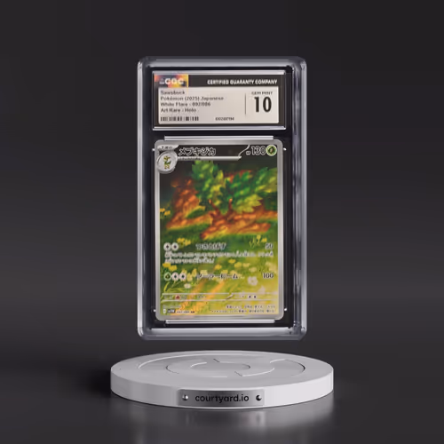 2025 White Flare - sv11W #092/086 Sawsbuck - Art Rare Holo (CGC 10 GEM MINT)
