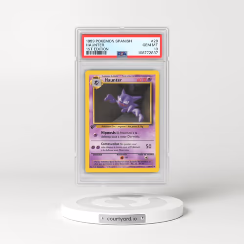 1999 Pokémon #29 Haunter - 1st Edition (PSA 10 GEM MINT)