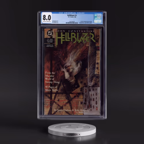 Hellblazer #1 CGC 8.0 Off-white to White Pages (DC Comics, 1/88) - Universal