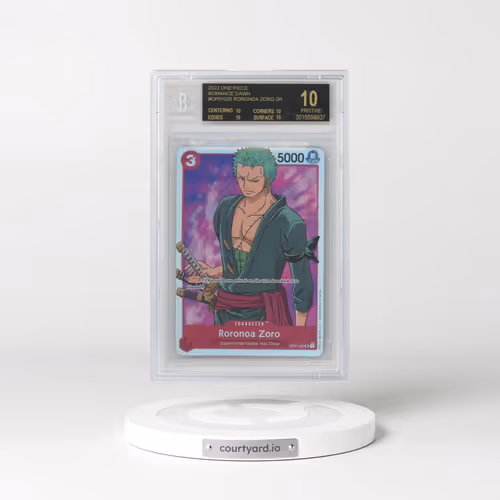 2022 Romance Dawn - English #025 Roronoa Zoro (BGS 10 PRISTINE)