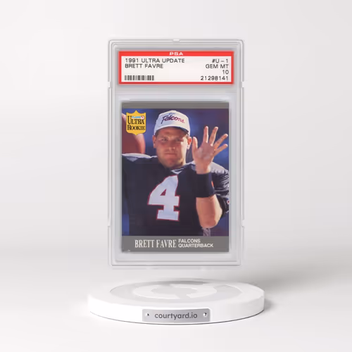 1991 Ultra Update #U-1 Brett Favre (PSA 10 GEM MINT)