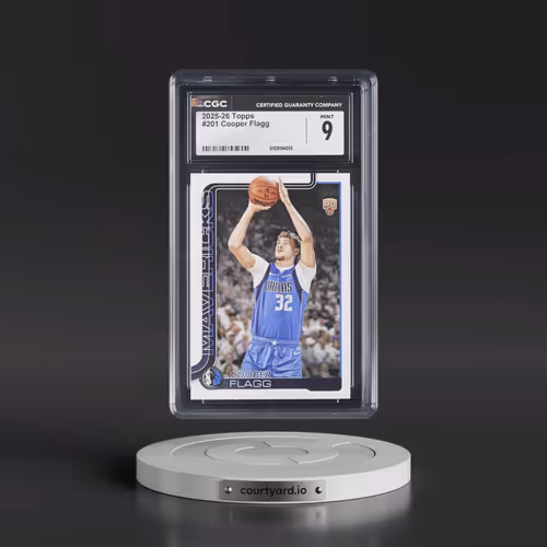 2025 Topps #201 Cooper Flagg (CGC 9 MINT)