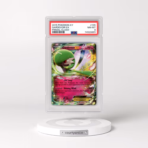 2015 Pokémon XY Primal Clash #105 Gardevoir EX - Holo (PSA 8 NM-MT)