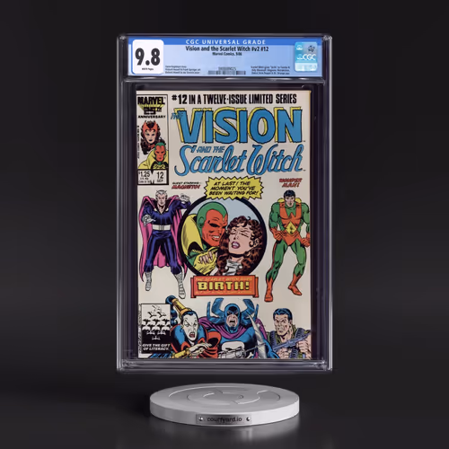 Vision and the Scarlet Witch #v2 #12 CGC 9.8 White Pages (Marvel Comics, 9/86) - Universal