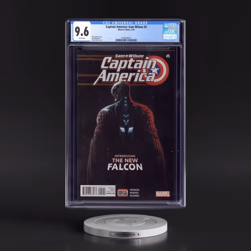 Captain America: Sam Wilson #5 CGC 9.6 White Pages (Marvel Comics, 3/16) - Universal