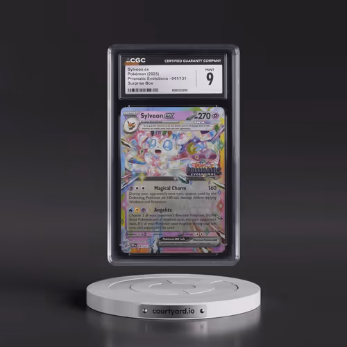 2024 Prismatic Evolutions - PRE EN #041/131 Sylveon ex - Surprise Box (Prismatic Evolutions Stamp) (