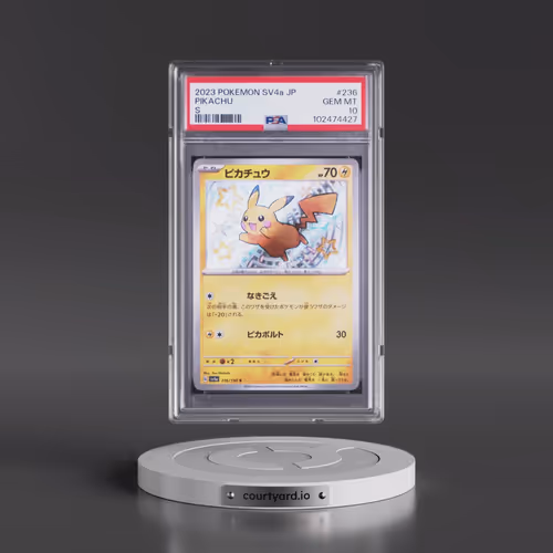 2023 Pokémon Sv4a-Shiny Treasure EX #236 Pikachu - S (PSA 10 GEM MINT)