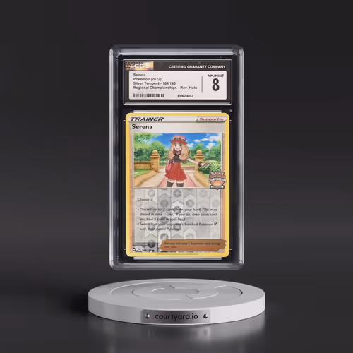 2022 Silver Tempest #164/195 Serena - Regional Championships Rev. Holo (CGC 8 NM-MT)