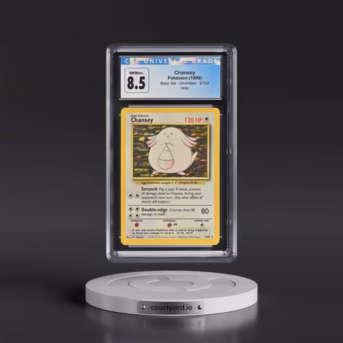 1999 Base Set #3/102 Chansey - Holo (CGC 8.5 NM-MT+)