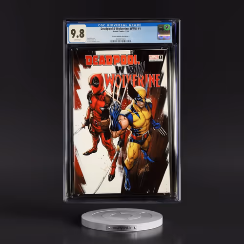 Deadpool & Wolverine: WWIII #1 CGC 9.8 White Pages (Marvel Comics, 7/24) - Universal JScottCampbell.