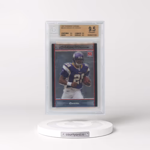 2007 Bowman Chrome #BC65 Adrian Peterson (BGS 9.5 GEM MINT)