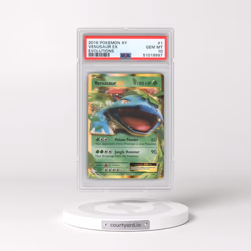 2016 Pokémon XY Evolutions #1 Venusaur EX - Holo (PSA 10 GEM MINT)