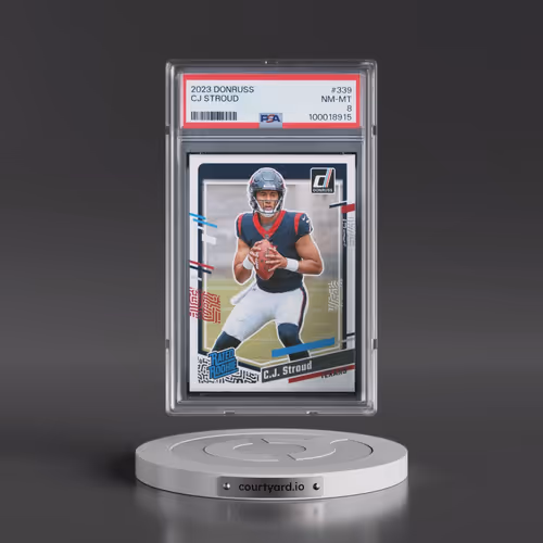 2023 Panini Donruss #339 CJ Stroud (PSA 8 NM-MT)