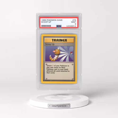 1999 Pokémon Game #78 Scoop Up (PSA 9 MINT)