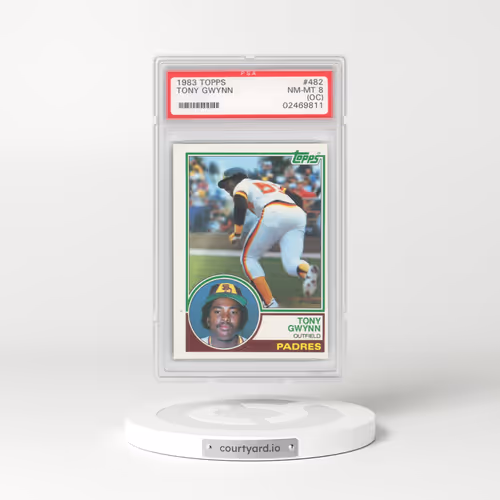 1983 Topps #482 Tony Gwynn (PSA 8 NM-MT)