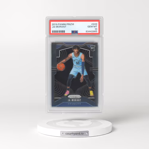2019 Panini Prizm #249 Ja Morant (PSA 10 GEM MINT)