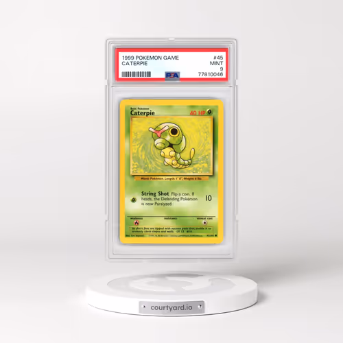 1999 Pokémon Game #45 Caterpie (PSA 9 MINT)