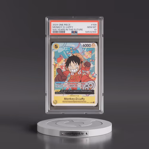 2024 One Piece 500 Years in the Future #109 Monkey D. Luffy (PSA 10 GEM MINT)