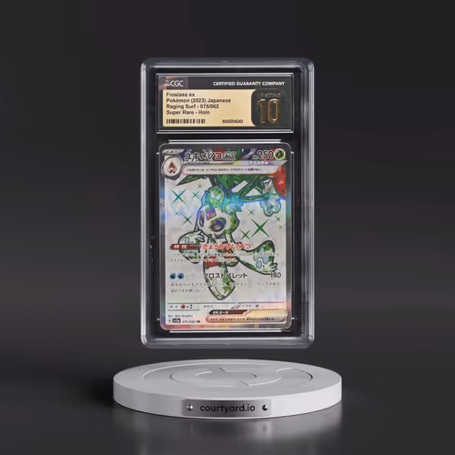 2023 Raging Surf #075/062 Froslass ex - Holo (CGC 10 PRISTINE)