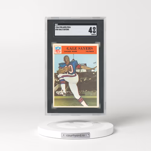 1966 Philadelphia #38 Gale Sayers (SGC 4 VG-EX)