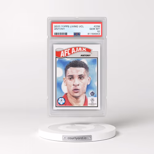 2020 Topps Living UEFA Champions League #238 Antony (PSA 10 GEM MINT)