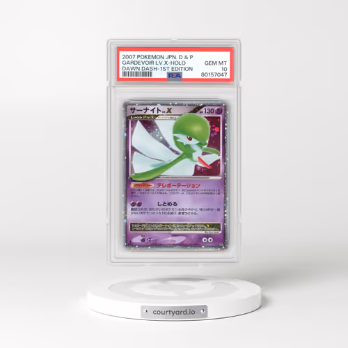 2007 Pokémon Diamond & Pearl Dawn Dash Gardevoir LV.X - 1st Edition Holo (PSA 10 GEM MINT)