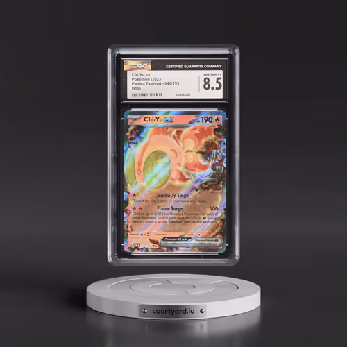 2023 Paldea Evolved - PAL EN #040/193 Chi-Yu ex - Holo (CGC 8.5 NM-MT+)