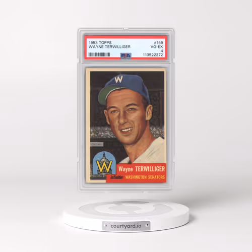1953 Topps #159 Wayne Terwilliger (PSA 4 VG-EX)