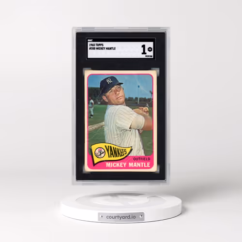 1965 Topps #350 Mickey Mantle (SGC 1 PR)