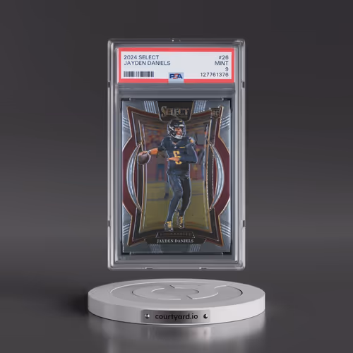 2024 Panini Select #26 Jayden Daniels (PSA 9 MINT)