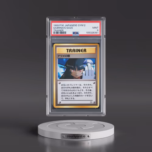 1999 Pokémon Gym 2 Sabrina's Gaze - Trainer (PSA 9 MINT)