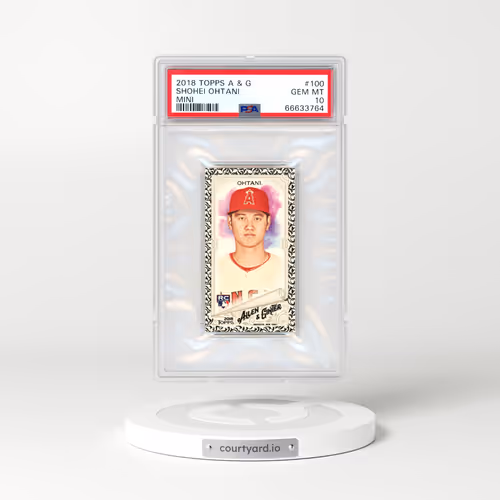 2018 Topps Allen & Ginter #100 Shohei Ohtani - Mini (PSA 10 GEM MINT)