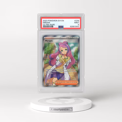 2023 Pokémon Svi EN-Scarlet & Violet #238 Miriam - Ultra Rare (PSA 9 MINT)