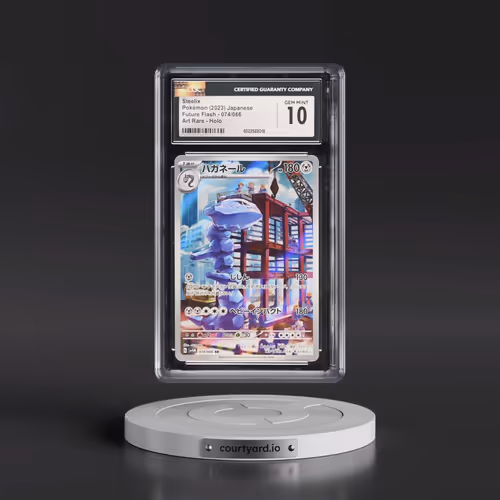 2023 Pokémon Sv4m-Future Flash #074 Steelix - Art Rare (CGC 10 GEM MINT)