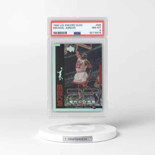 1998 Upper Deck Encore MJ23 #M2 Michael Jordan (PSA 8 NM-MT)