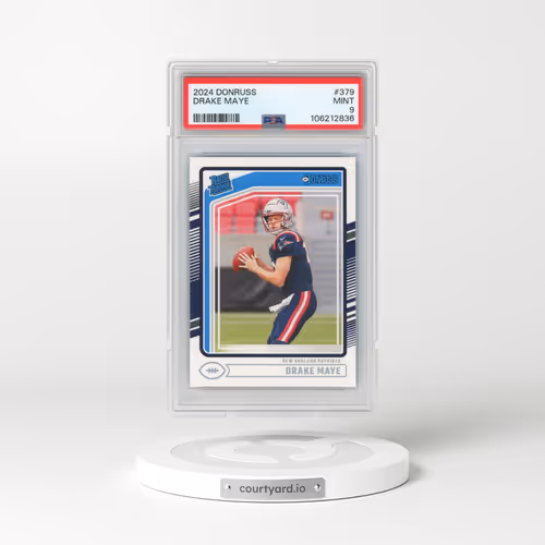2024 Panini Donruss #379 Drake Maye (PSA 9 MINT)